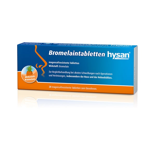 Hysan Bromelaintabletten 20 St