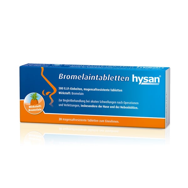 Hysan Bromelaintabletten 20 St