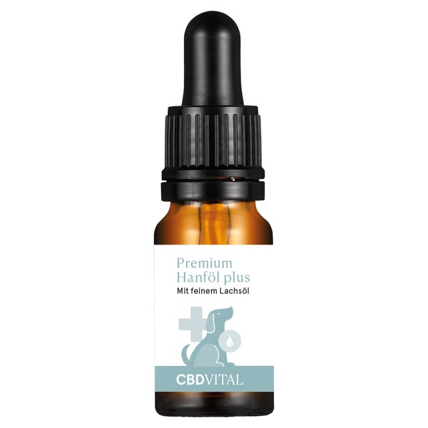 CBD VITAL Hanföl für Hunde mit 420mg CBD|mit Lachsöl 20 ml