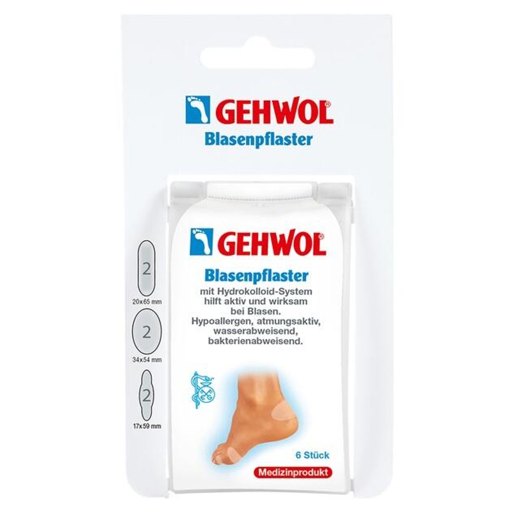 Gehwol Blasenpflaster Sortiert 6 St
