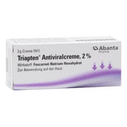 Triapten Antiviralcreme, 2%, Creme 2 g