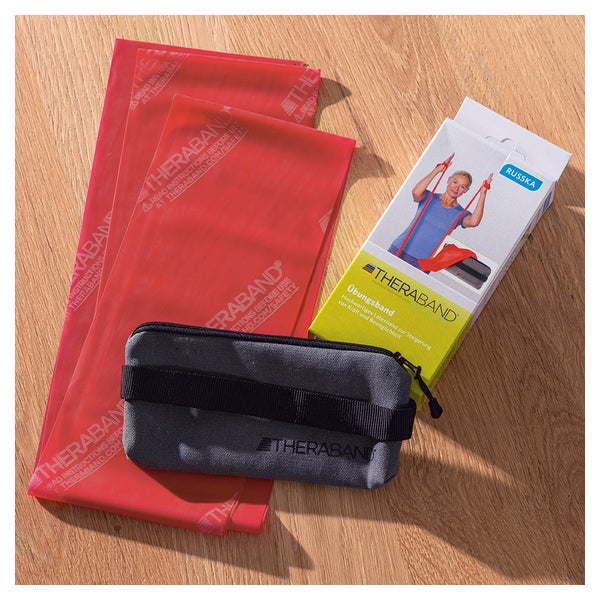 Thera-Band Bande De Résistance Noire (spéciale Forte) – 45,50 M, Latex De Qualité Professionnelle