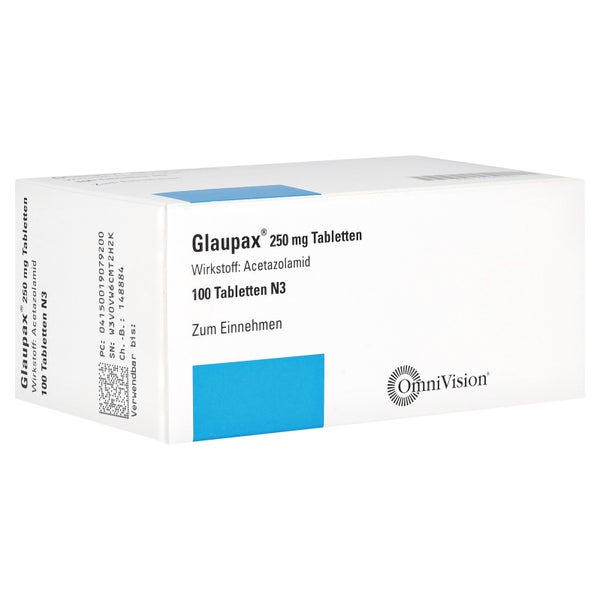 Glaupax 250 mg Tabletten 100 St