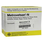 Metrovetsan N Injektionslösung vet. 20X5 ml