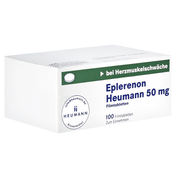 Eplerenon Heumann 50 mg Filmtabletten 100 St