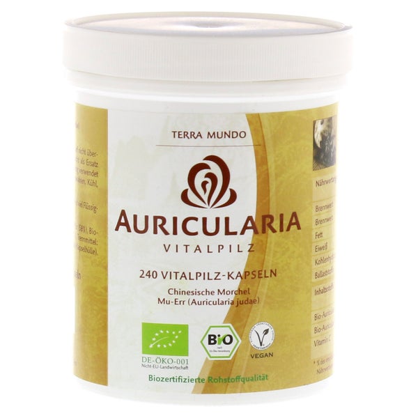 Auricularia Vitalpilz Bio Terra Mundo Ka 240 St