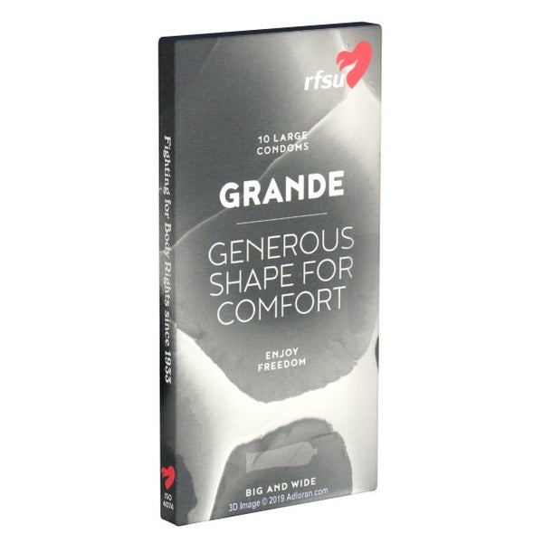 Grande Große Kondome 10 Stück Komfort 55 mm (10 Kondome) 10 St