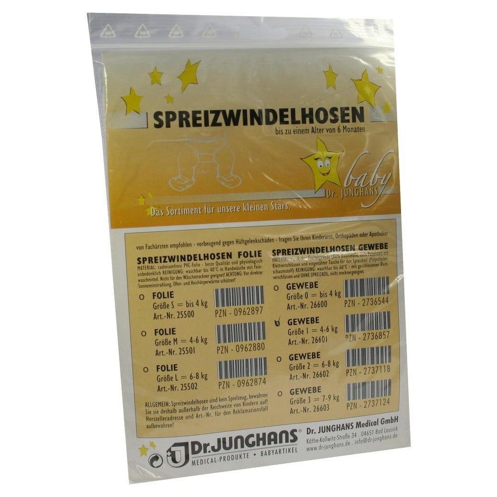 Spreizhöschen Gewebe F.säuglinge Gr.1 1 St