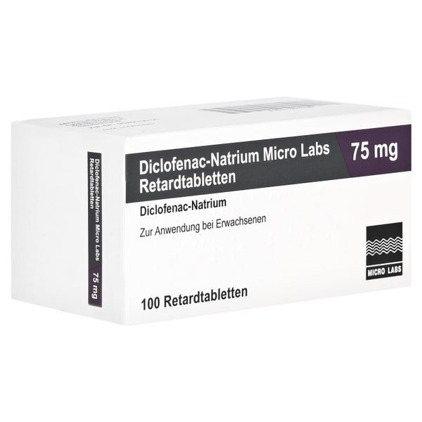 DICLOFENAC Natrium Micro Labs 75 mg 100 St
