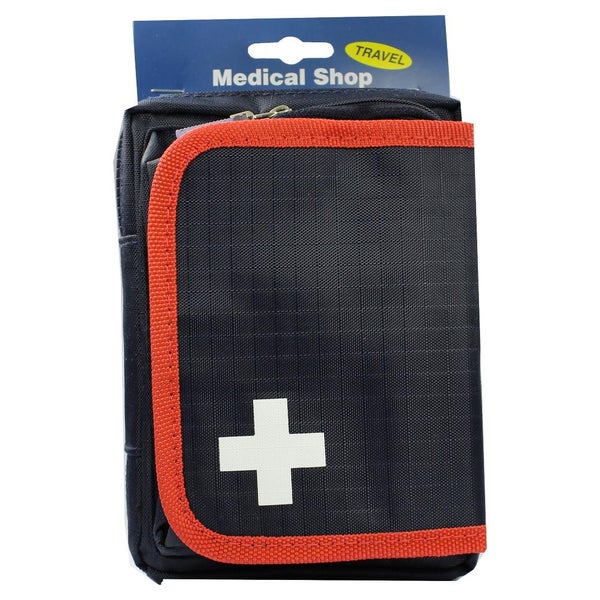 Holthaus Medical Erste-Hilfe-Gürteltasche Travel, blau-rot 1 St