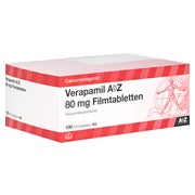Verapamil AbZ 80 mg Filmtabletten 100 St