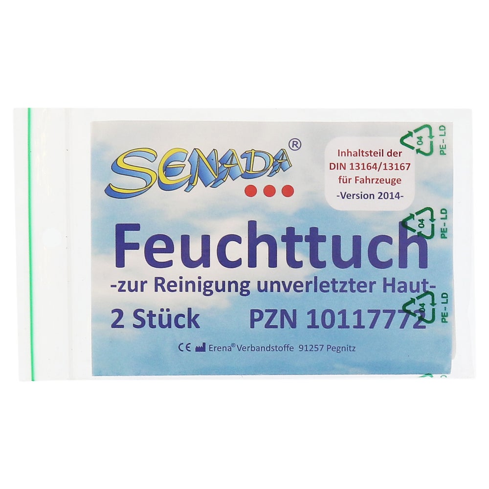 Senada Feuchttuch zur Reinigung 2 St