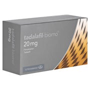 Produktabbildung: Tadalafil-biomo 20 mg Filmtabletten 12 St