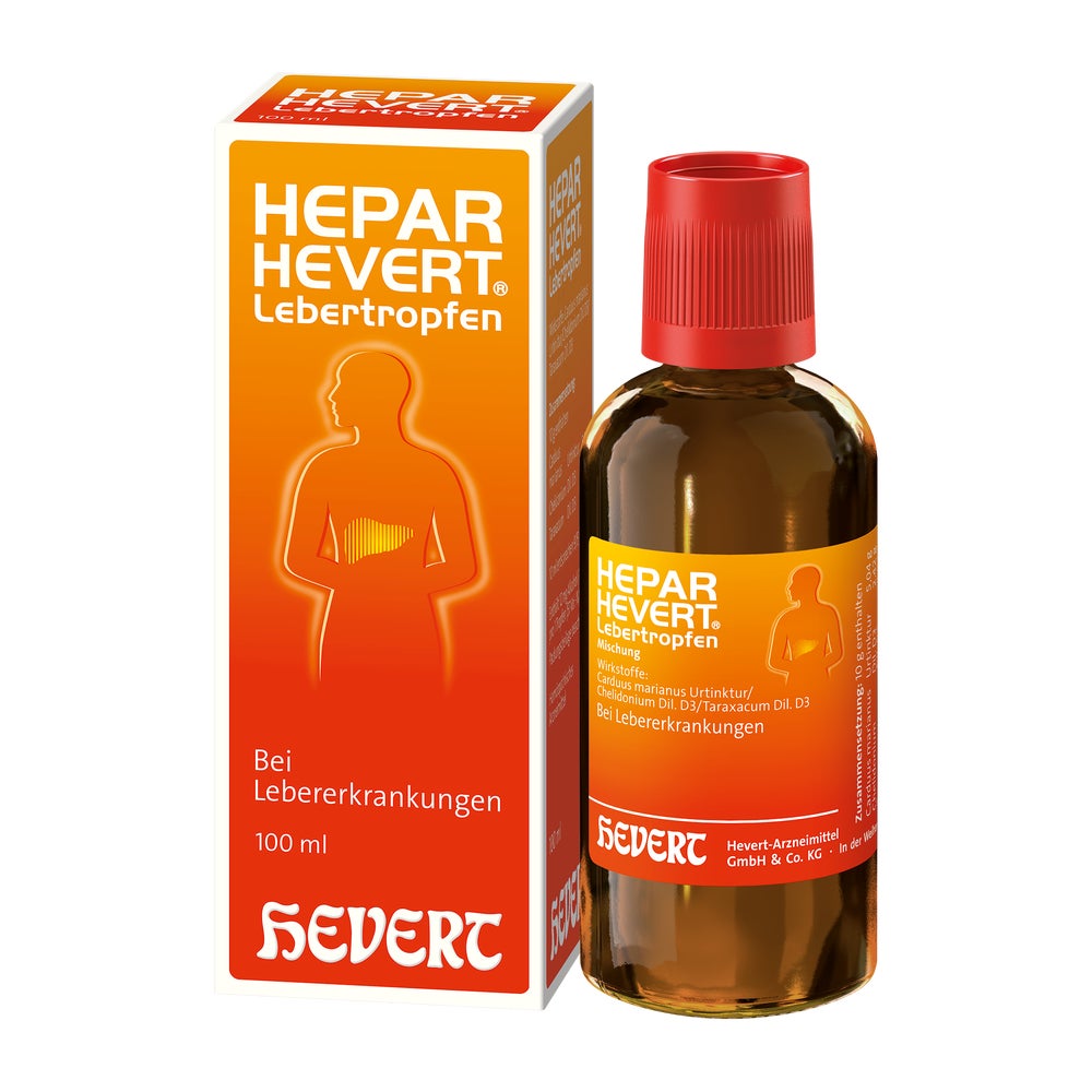 Hepar Hevert Lebertropfen 100 ml