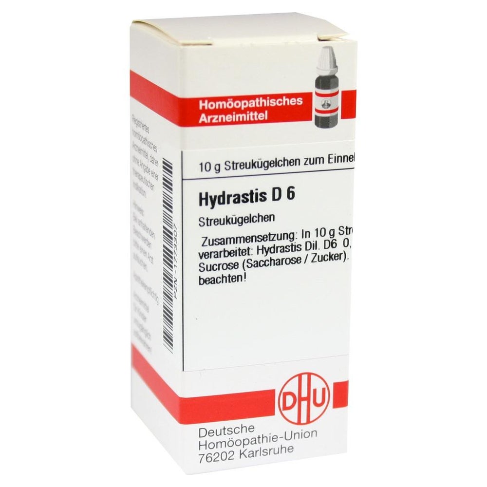 Hydrastis D 6 Globuli 10 g