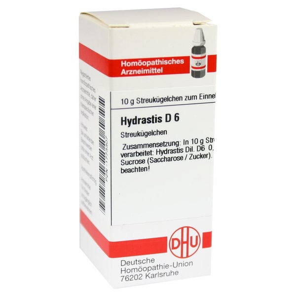 Hydrastis D 6 Globuli 10 g