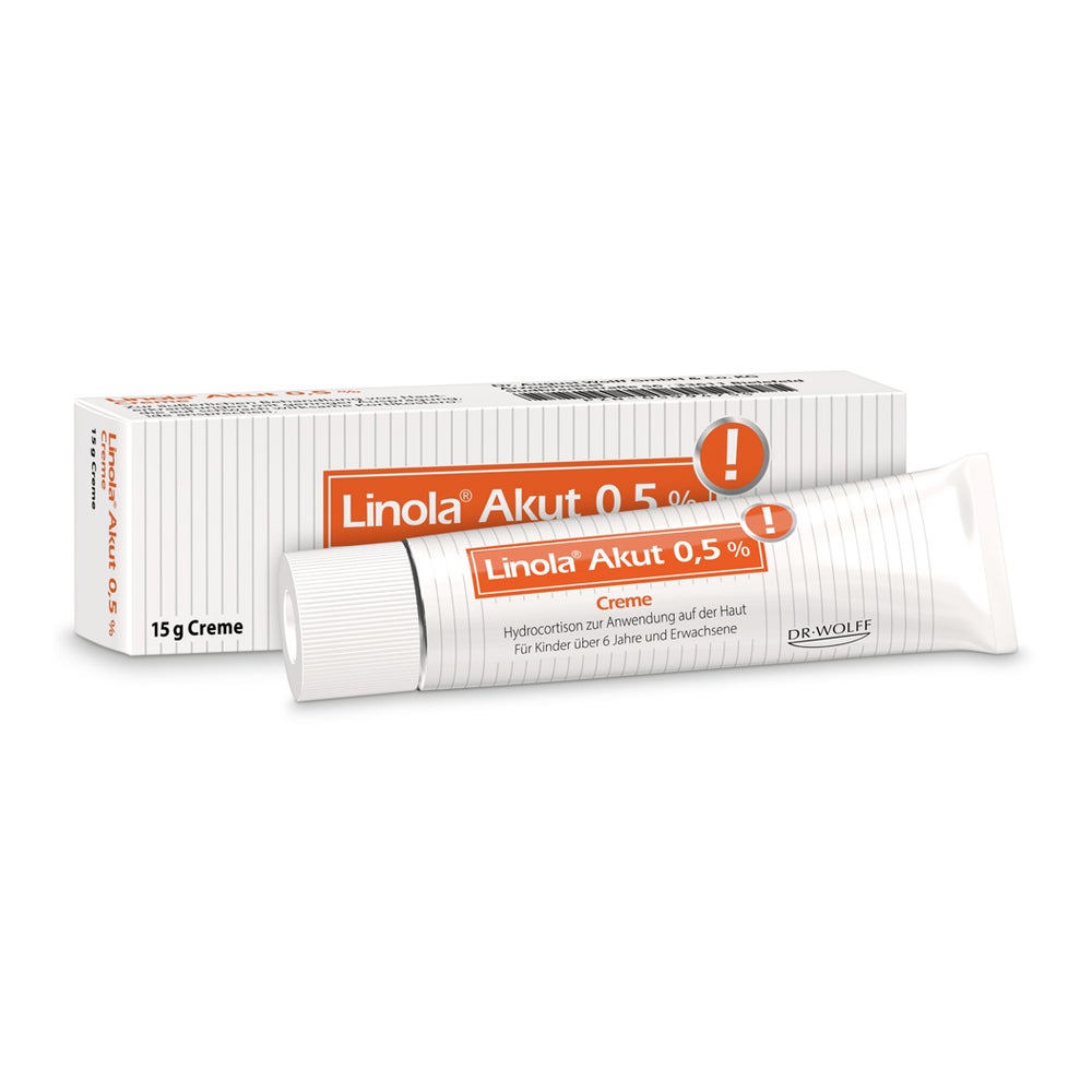 Linola Akut 0,5% Hydrocortison Creme 15 g