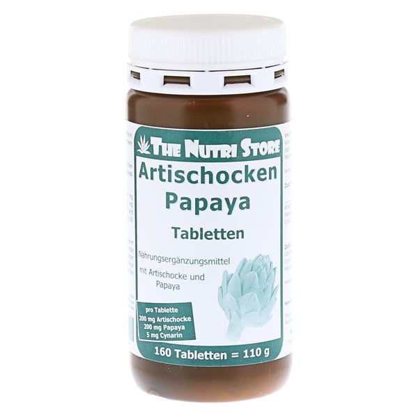 Artischocken Papaya Tabletten 160 St