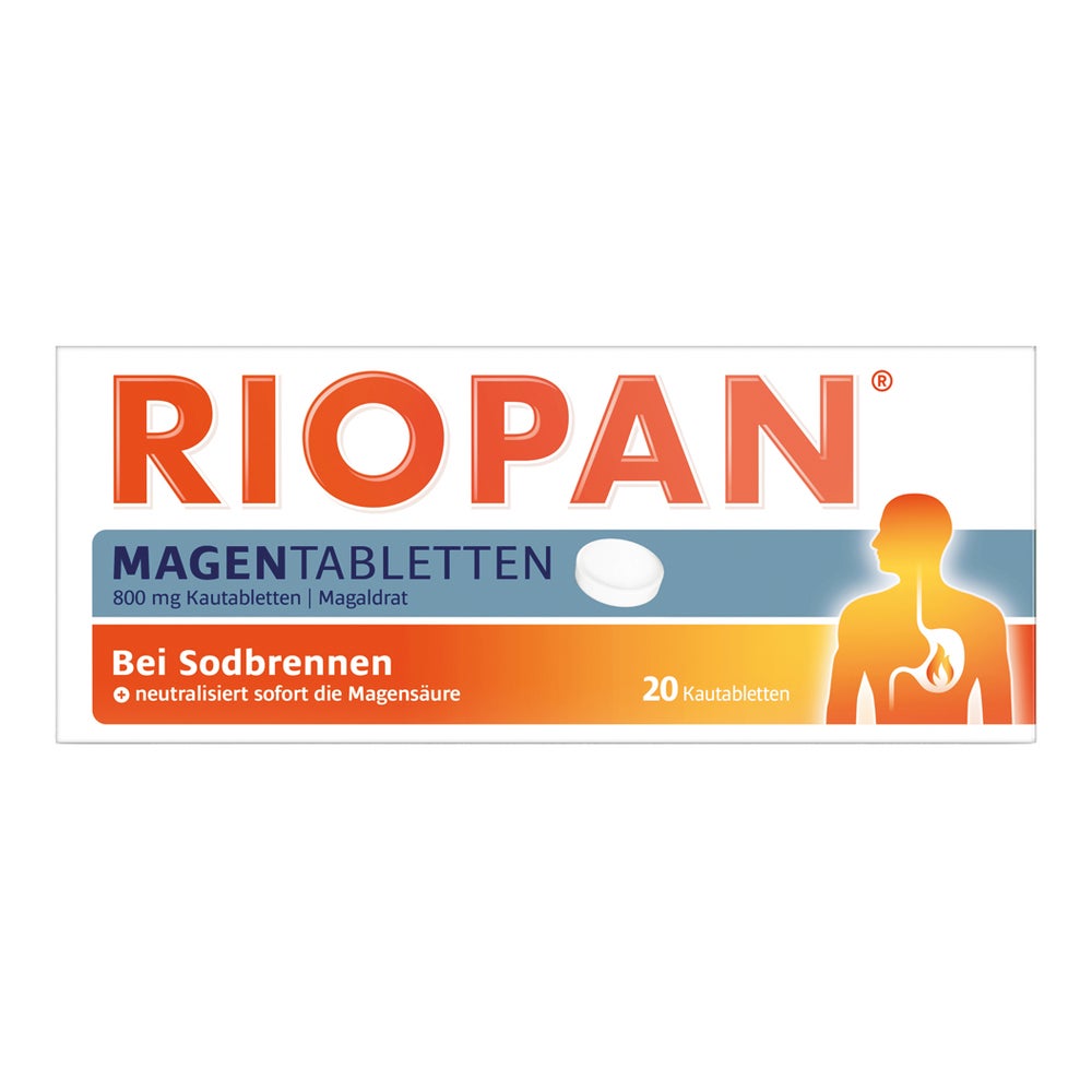 Riopan Magen Tabletten Kautabletten 20 St