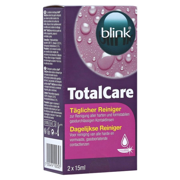 Blink Totalcare Täglicher Reiniger 2X15 ml