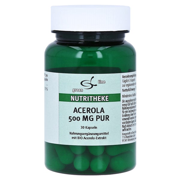 Acerola 500 mg pur Kapseln 30 St
