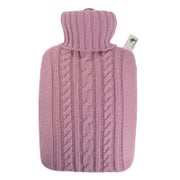 HUGO FROSCH Wärmflasche Klassik 1,8l Strickbezug pastell-rosa 1 St