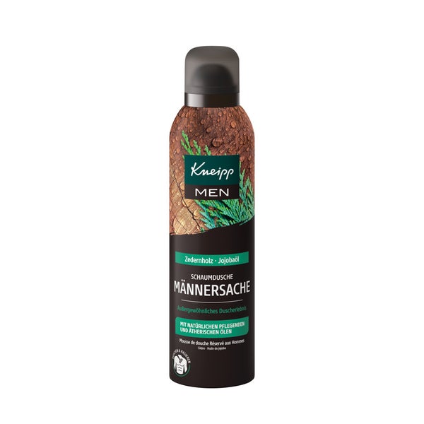 Kneipp Schaum-Dusche Männersache - Zedernholz & Jojobaöl 200 ml