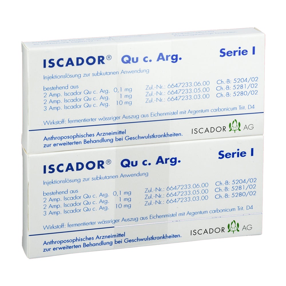 Iscador Qu C.arg Serie I Injektionslösun 14X1 ml