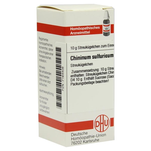 Chininum Sulfuricum D 4 Globuli 10 g