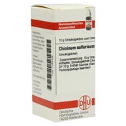 Produktabbildung: Chininum Sulfuricum D 4 Globuli 10 g