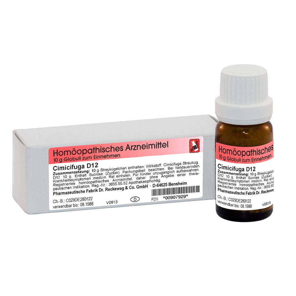 Dr. Reckeweg Cimicifuga D12 Globuli 10 g