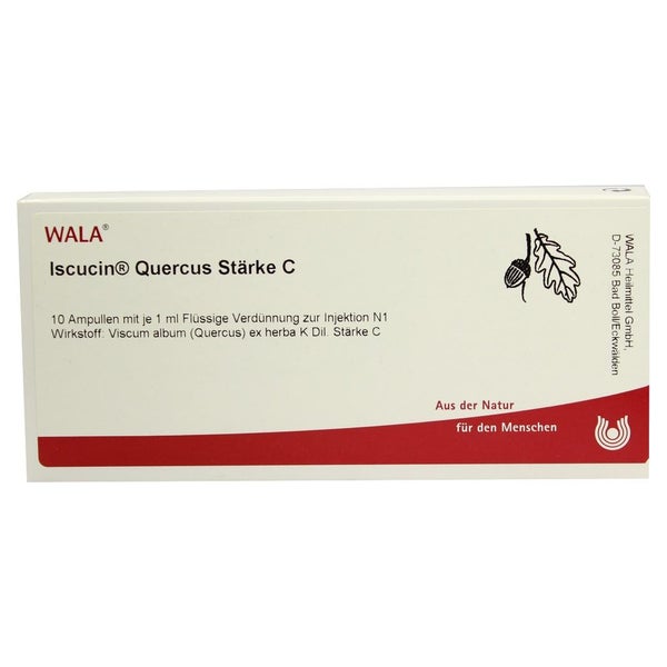 Iscucin Quercus Stärke C Ampullen 10X1 ml