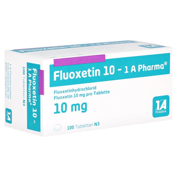 Fluoxetin 10-1a Pharma Tabletten 100 St