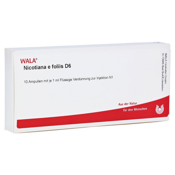 Nicotiana E Foliis D 6 Ampullen 10X1 ml