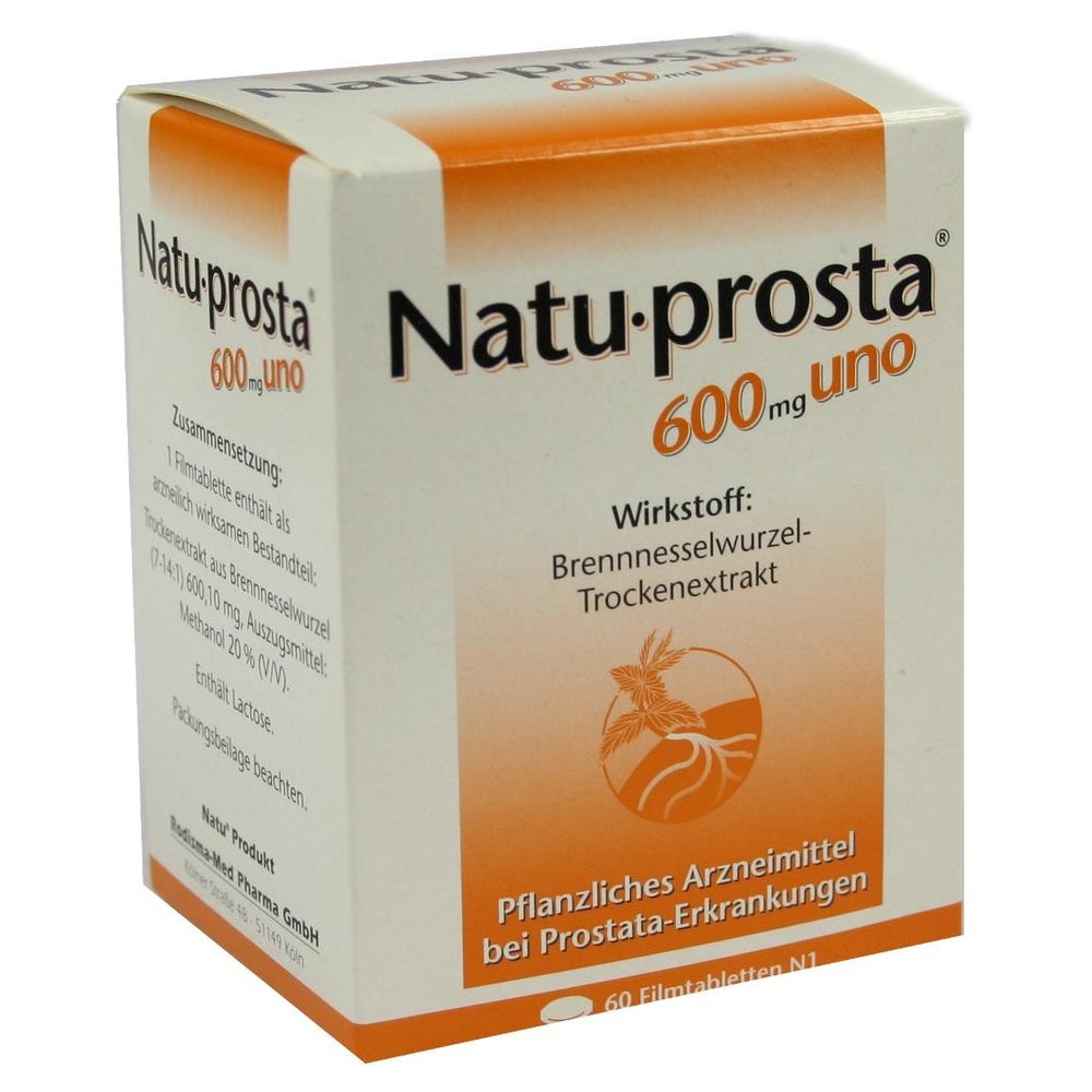 Natuprosta 600 mg uno Filmtabletten 60 St