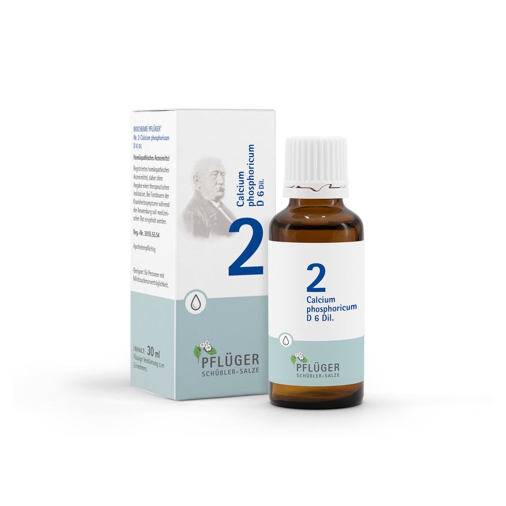 Biochemie Pflüger Schüßler-Salz Nr. 2 Calcium phosp. D6 30 ml