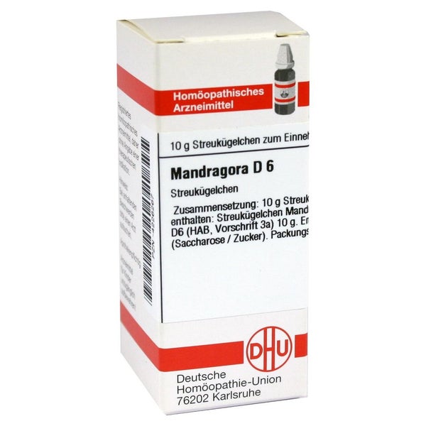 Mandragora D 6 Globuli 10 g
