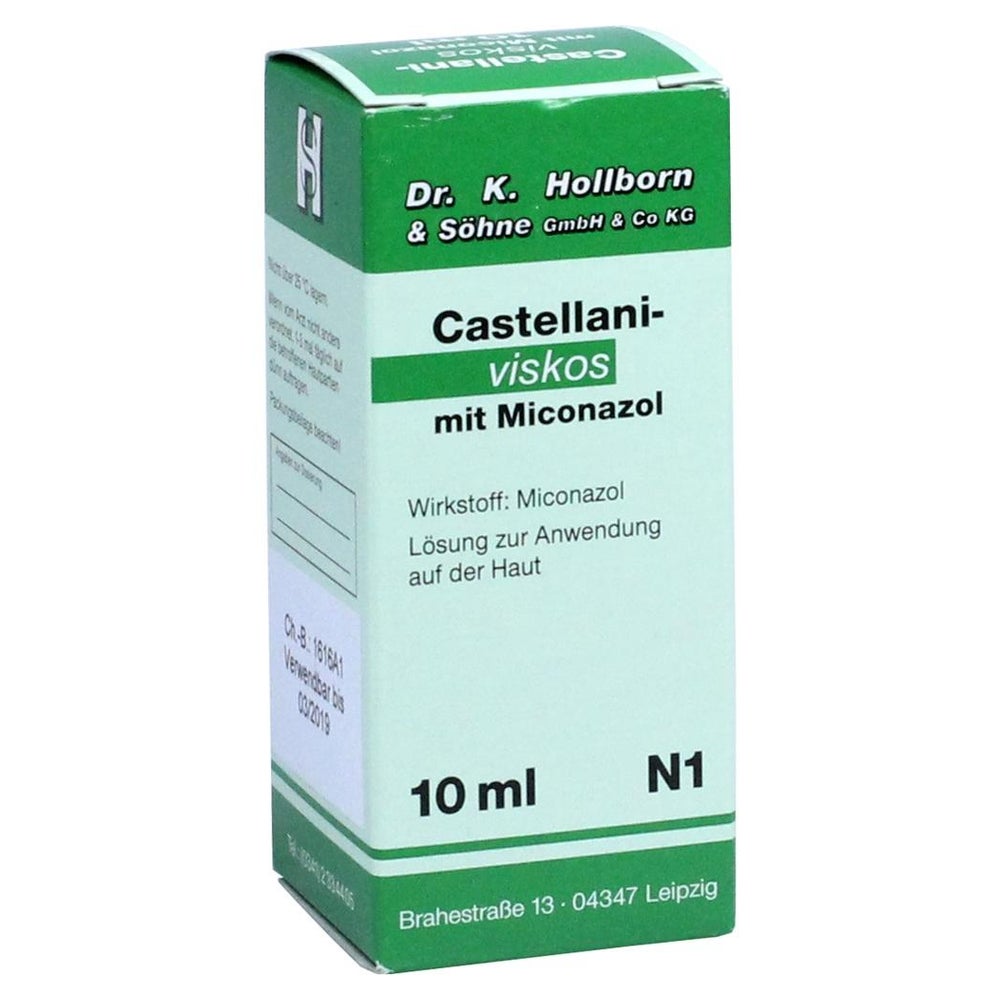 Castellani Viskos m. Miconazol Lösung 10 ml