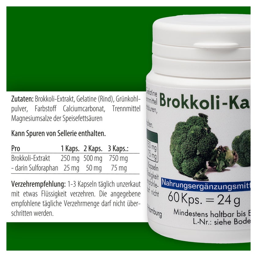 Brokkoli Kapseln 60 St