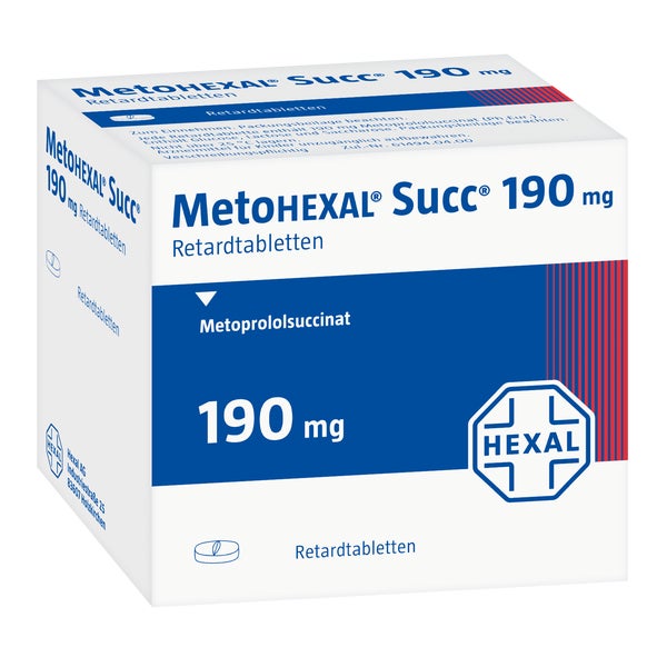 Metohexal Succ 190 mg Retardtabletten 100 St