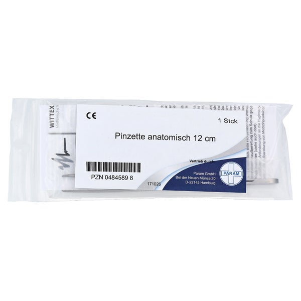 Pinzette Anatomisch 12 cm 1 St