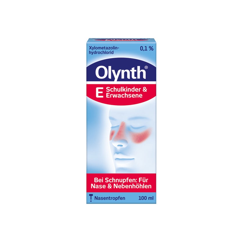 Olynth 0,1% Nasentropfen für Erwachsene & Kinder ab 6 Jahren 100 ml