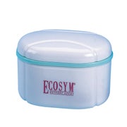 Produktabbildung: Prothesenbox Ecosym oval mit Sieb 1 St