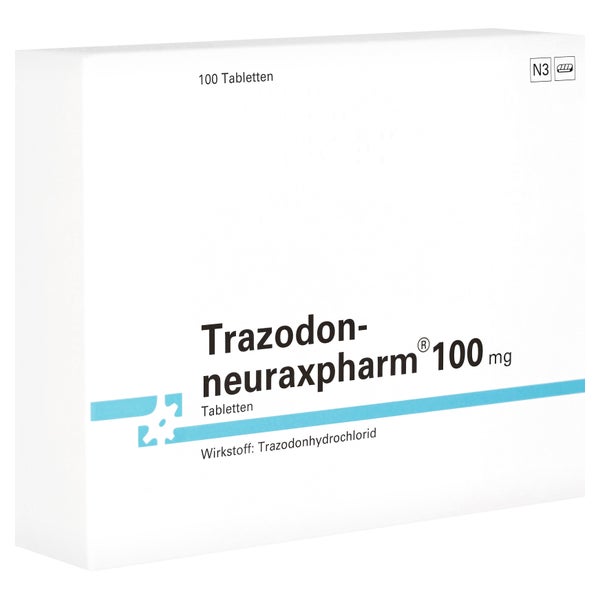 Trazodon-neuraxpharm 100 mg Tabletten 100 St