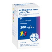 AZITHROMYCIN HEXAL 200mg/5ml Plv.z.Susp.-Herst. 37,5 ml