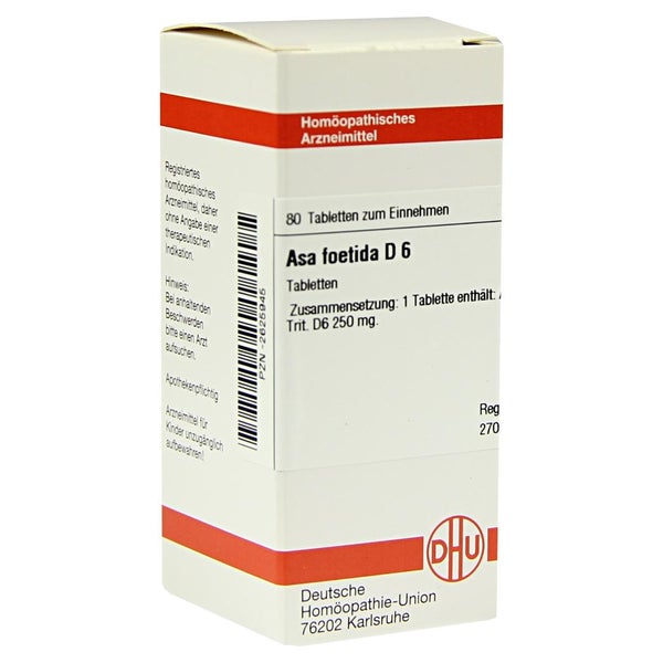 ASA Foetida D 6 Tabletten 80 St