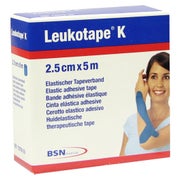 Produktabbildung: Leukotape K 2,5 cm blau 1 St