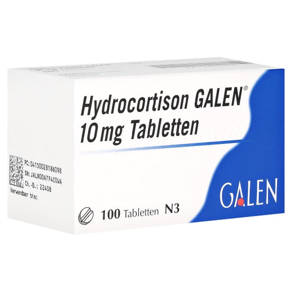 Hydrocortison Galen 10 mg Tabletten 100 St