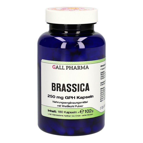 Brassica 250 mg GPH Kapseln 180 St