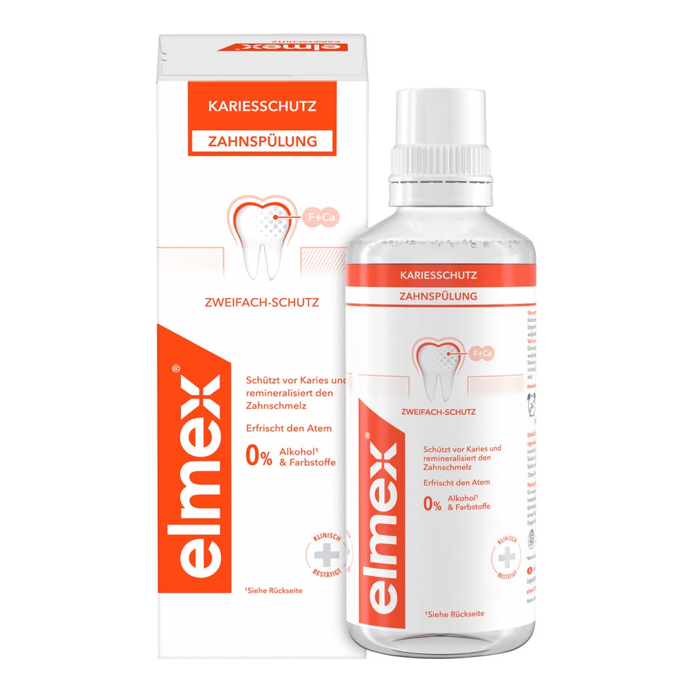 elmex Kariesschutz Mundspülung 400 ml